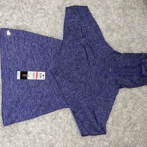 Workout long sleeve with hoodie S/M